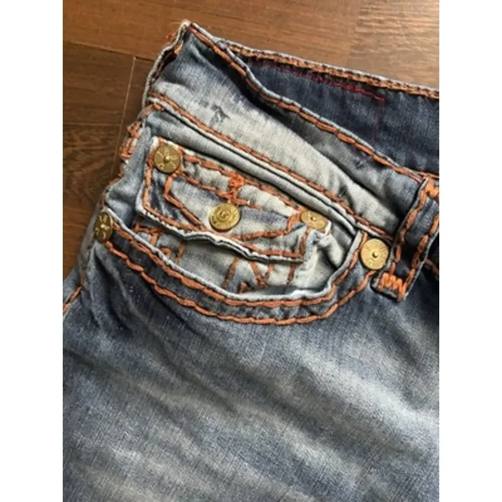 True Religion Rocco Super T Skinny Jeans Size 40 Rare